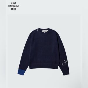 Uniqlo Anya Hindmarch Premium 100% Lambswool Sweater
